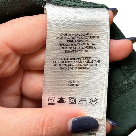 Columbia Michigan State Zip Up Jacket Hoodie Omni-Shield Green Size Large MSU - Picture 7 of 8